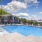 large pool with blue sky