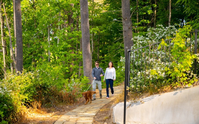 Residents on the Overlook Hiking Trail